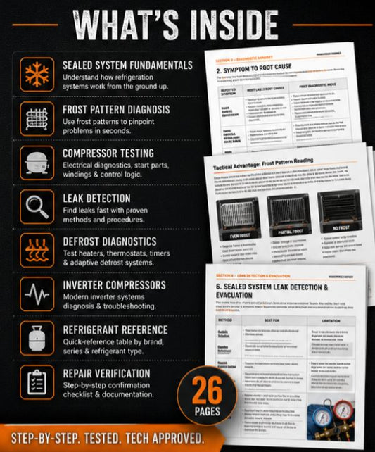 Refrigerator Repair & Sealed System Guide cover