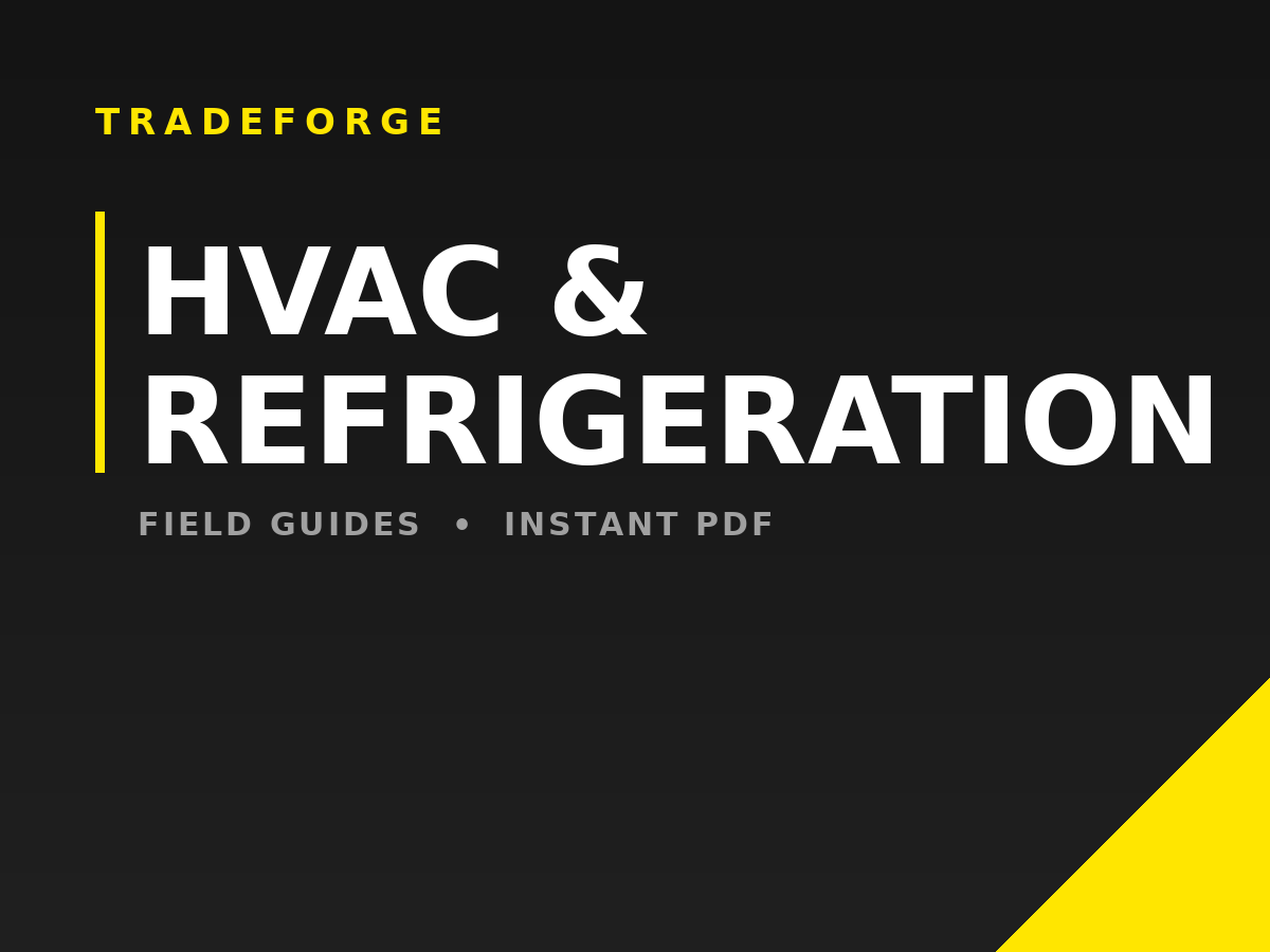 HVAC & Refrigeration