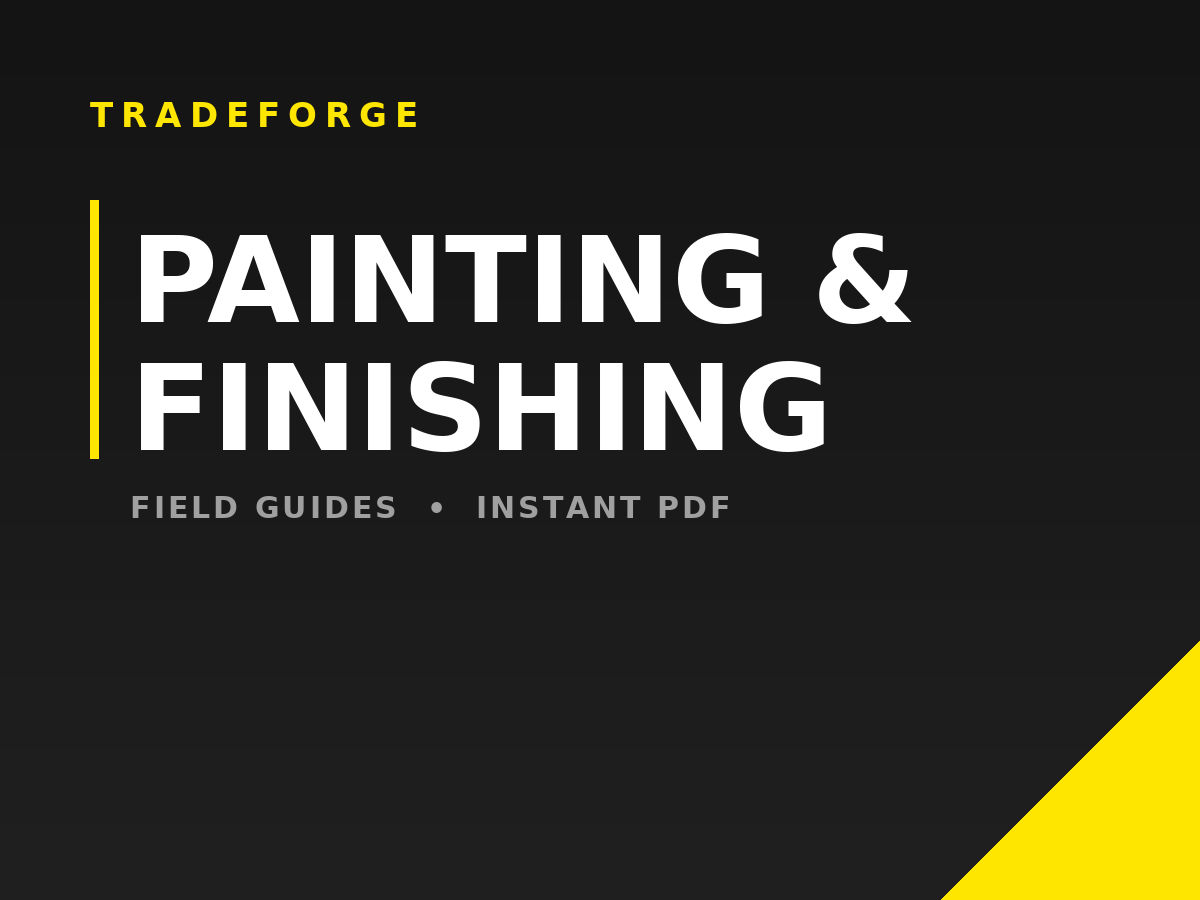 Painting & Interior Finishing