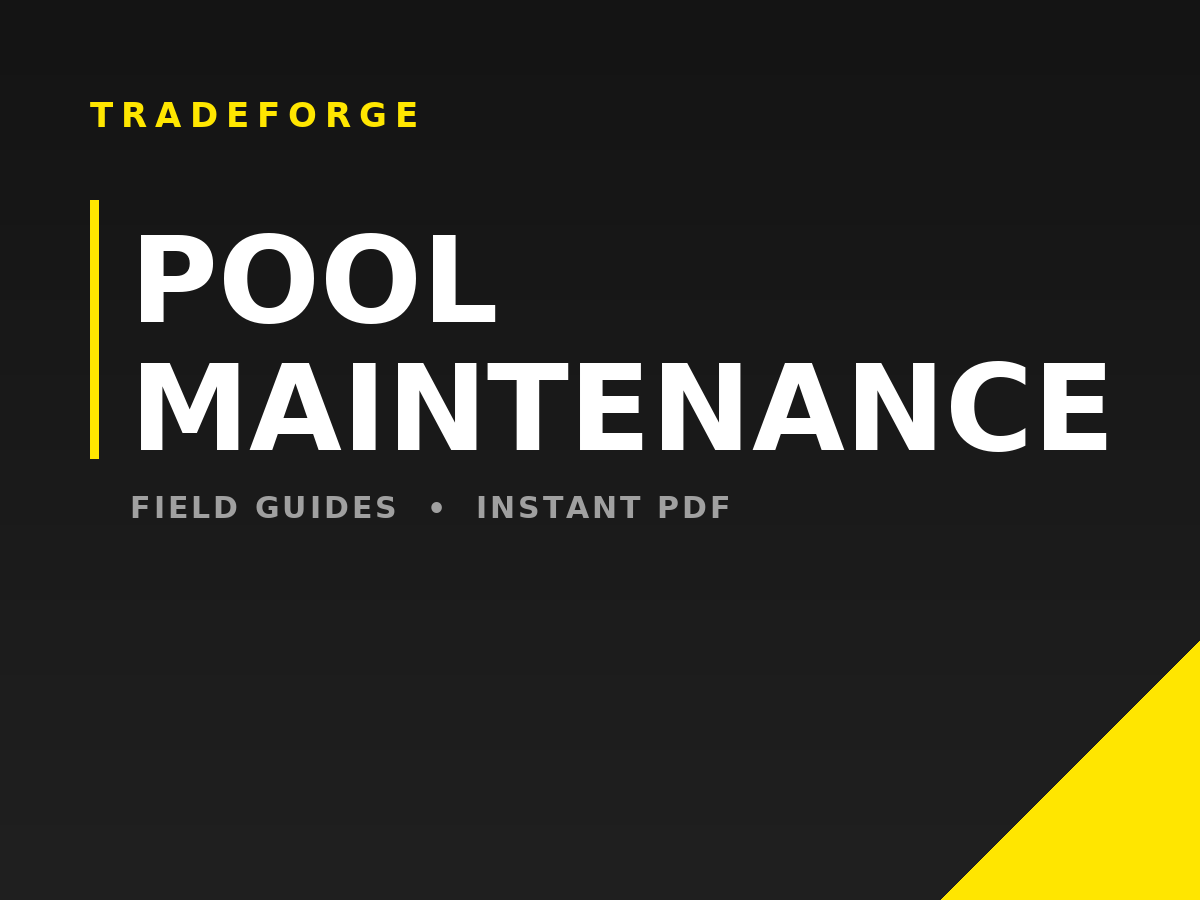 Pool Maintenance
