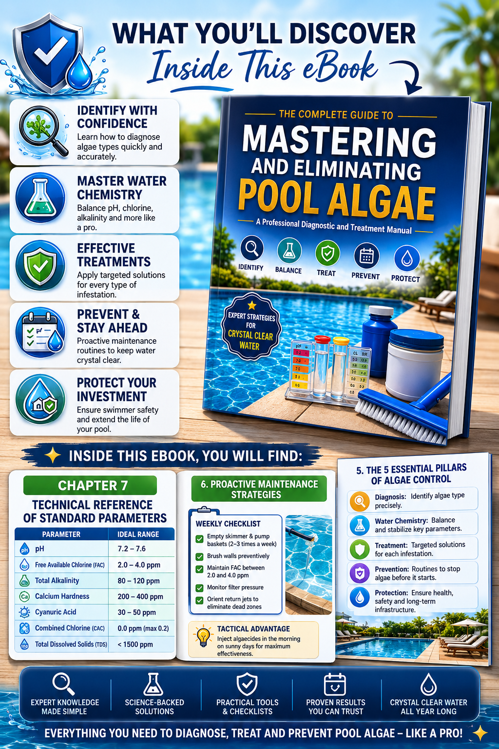 Pool Algae Solved: The Pro Guide to Crystal-Clear Water
