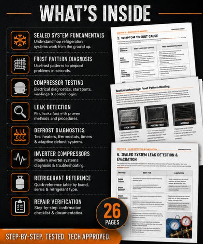 Refrigerator Repair & Sealed System Guide cover
